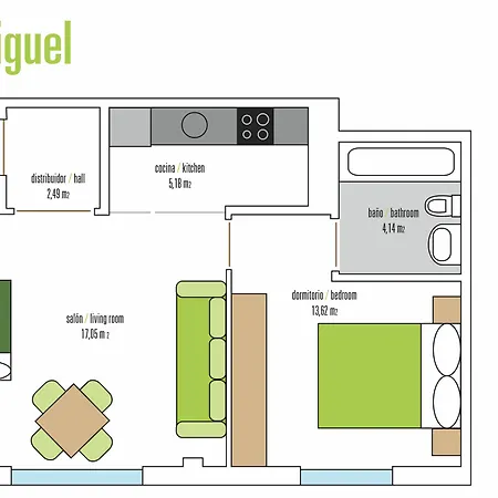 Sabinas San Miguel Apartment